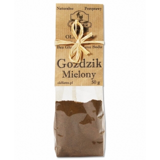 GOŹDZIKI MIELONE 50 G KWIATY GOŹDZIKA ZMIELONE